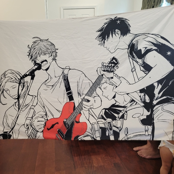 Given Japanese manga series tapestry - Picture 2 of 2